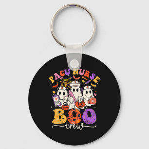 Pacu Boo Crew Kostüm Funny Nurse Ghost Halloween Schlüsselanhänger