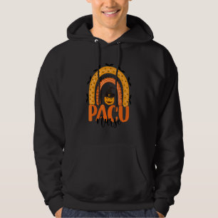 Pacu-Krankenschwester Halloween Regenbogen Postanä Hoodie