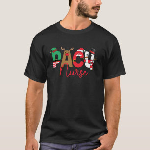 Pacu-Krankenschwester-Weihnachts-Shirt Pacu-Kranke T-Shirt