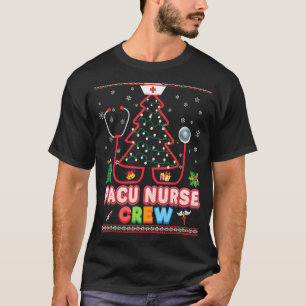 Pacu Nurse Crew Christmas Tree Stethoscope Sweat