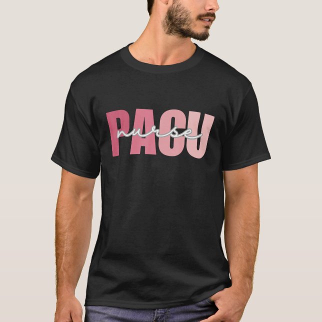 PACU Nurse Work School Funny Team Squad Geschenke  T-Shirt (Vorderseite)