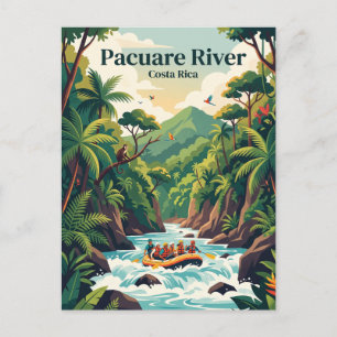 Pacuare Fluss Costa Rica Postkarte