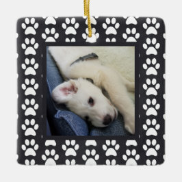 Pad Print Puppy Foto Keramikornament