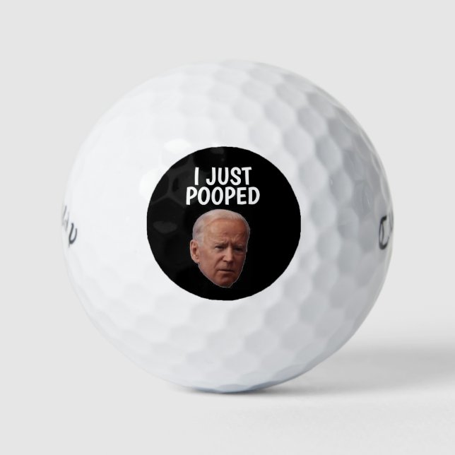 PAD TRUMP GOLF BALLES (Devant)
