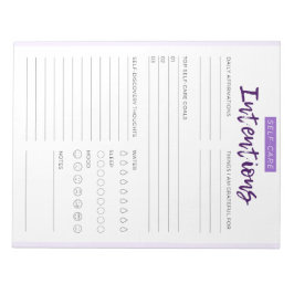 Pad zur Selbstversorgung Notizblock