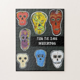 Pädagogik-Gruß-Puzzlespiel:   Los Muertos