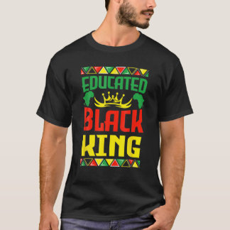 Pädagogische Black King Black History African Root T-Shirt