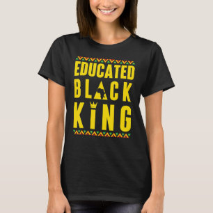 Pädagogische Black King Black History African Root T-Shirt