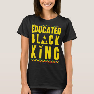 Pädagogische Black King Black History African Root T-Shirt