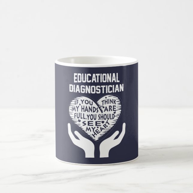 Pädagogischer Diagnostiker Kaffeetasse (Mittel)