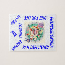 pädagogisches pku Bewusstseinspuzzlespiel