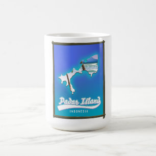 Padar Island Indonesien Kaffeetasse
