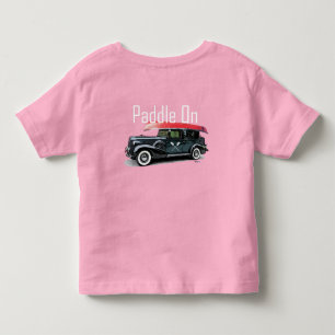 Paddel auf klassischem Auto-Design - Kleinkind Fin T-shirt