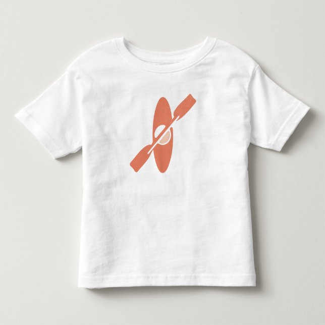 Paddel auf T - Shirt (Vorderseite)