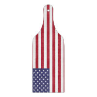 Paddel aus Glas mit der Flagge der USA