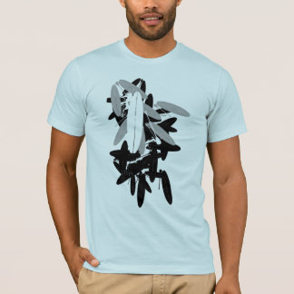 Paddel-Brett-Stapel T-Shirt