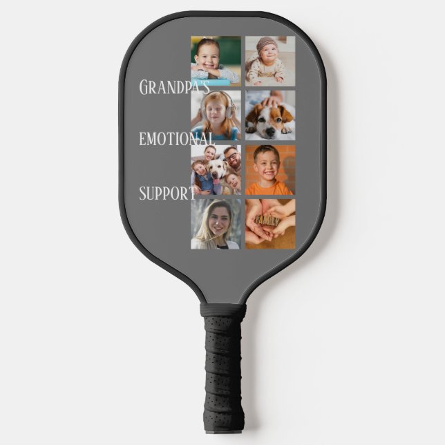 Paddel für emotionale Unterstützung des Großvaters Pickleball Schläger (Vorderseite)