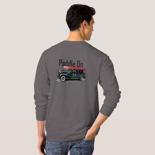 Paddel für klassische Fahrzeugkonstruktion - Grund T-Shirt (Schwarz voll)