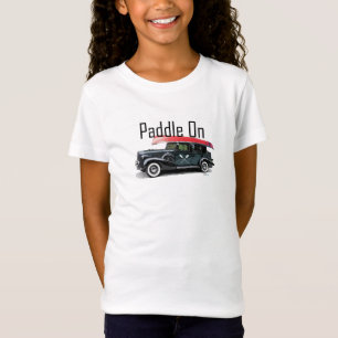 Paddel für klassisches Automobildesign - Girls' Fi T-Shirt