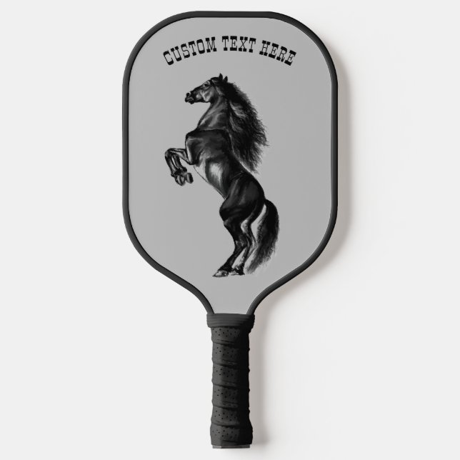 Paddel für Pferdepickleball mit benutzerdefinierte Pickleball Schläger (Vorderseite)