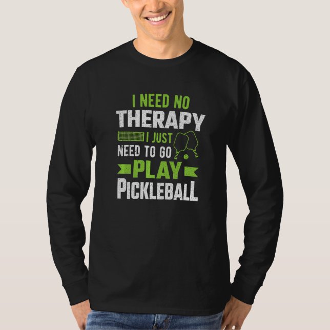 Paddel ich brauche keine Freizeit Ich muss nur spi T-Shirt (Vorderseite)