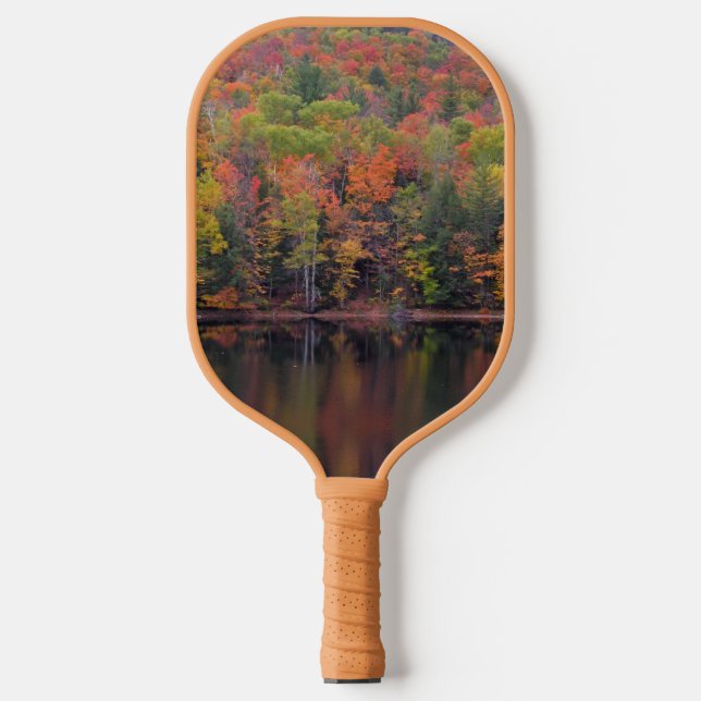 Paddel im Herbst lässt Fallfarben fallen Pickleball Schläger (Vorderseite)