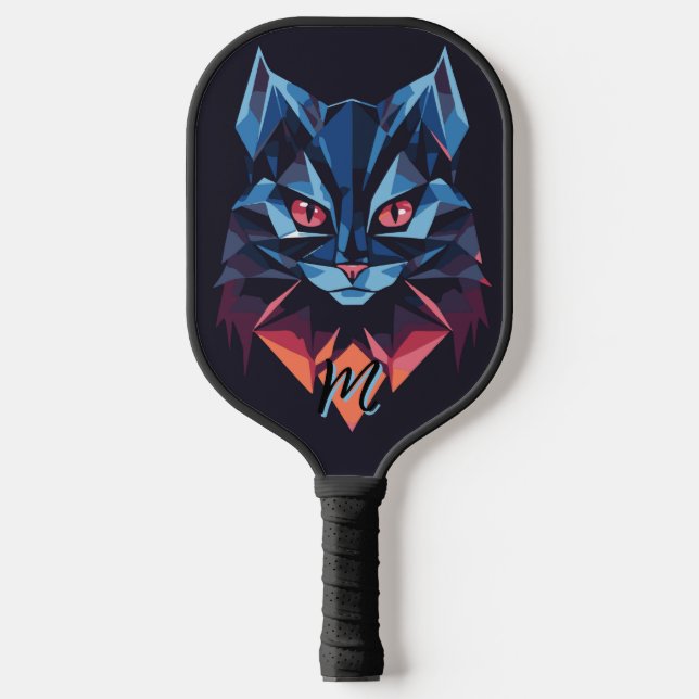Paddel zum Thema Katzenklammerung Pickleball Schläger (Vorderseite)