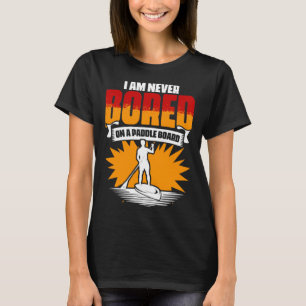 Paddelbrett SUP Boarding Paddelständer T-Shirt