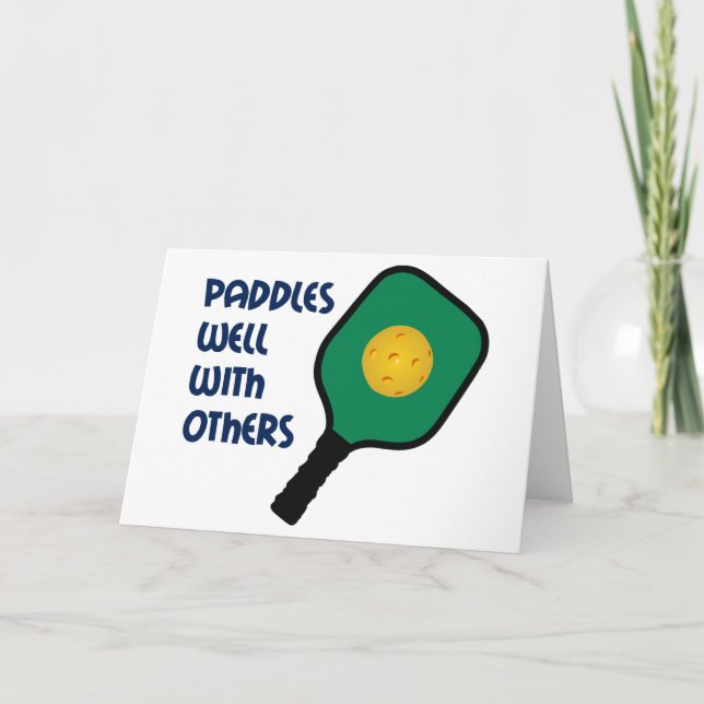 Paddelgut Karte (Vorderseite)