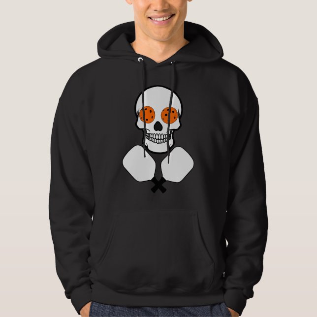 Paddeln und Paddeln, Orangenbälle Hoodie (Vorderseite)