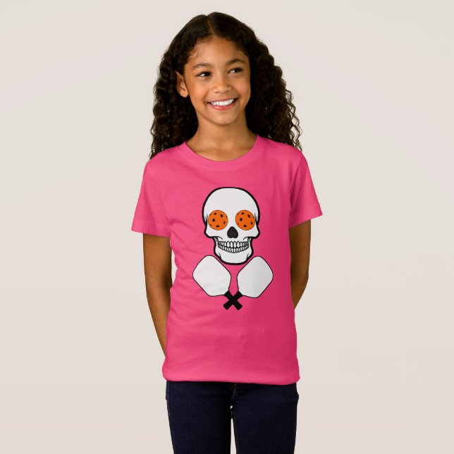 Paddeln und Paddeln, Orangenbälle T-Shirt (Vorne ganz)