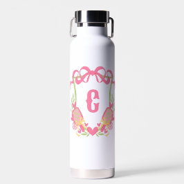 Paddelpaddel Monogram Wappen Trinkflasche