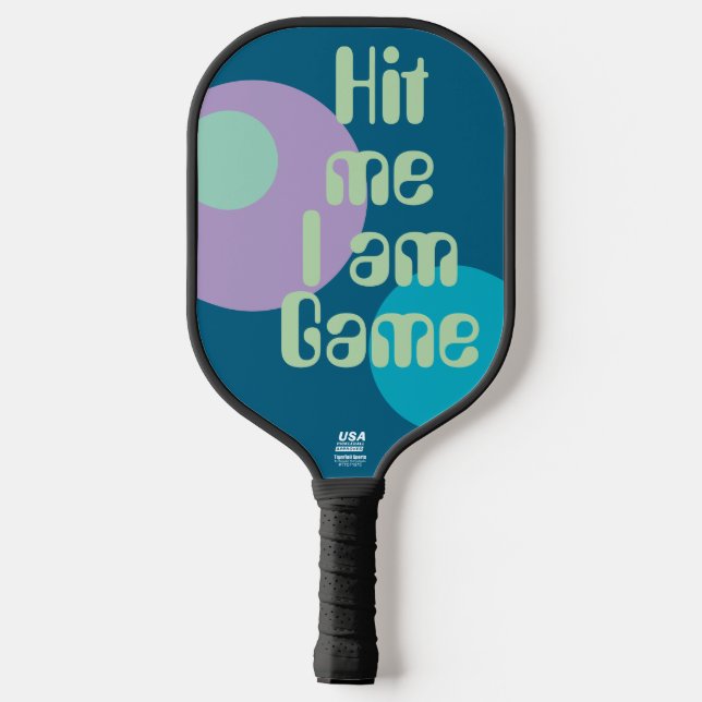 Paddelspielgeräte Pickleball Schläger (Rückseite)