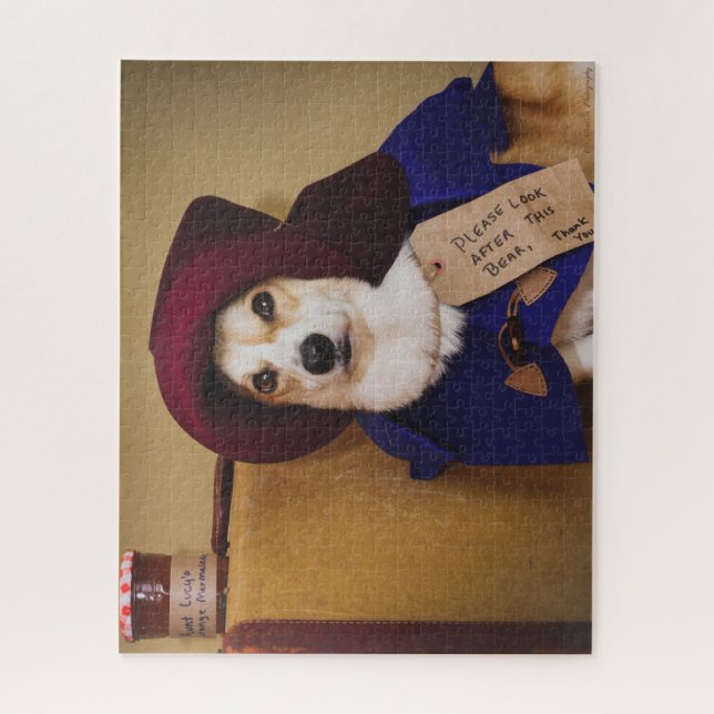 Paddington Corgi-Puzzle 500 (Vertikal)