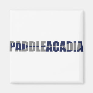 Paddle Acadia Nationalpark Kayaking Maine Magnet