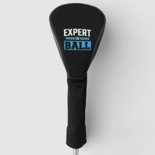Paddle Ball Spieler Experte in Ball Pickleball Golf Headcover