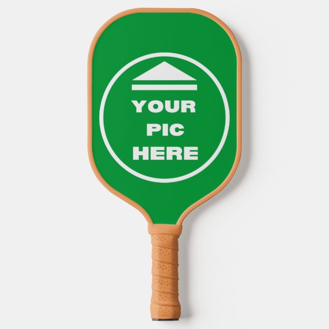 Paddle bei Pickleball - Bild hinzufügen - Tan (Vorderseite)