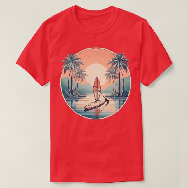 Paddle Boarding TShirt 2 (Design vorne)