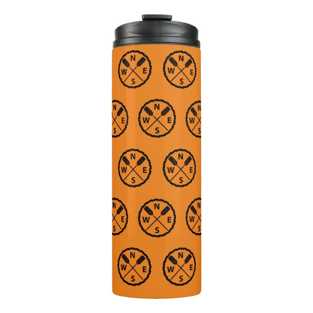 Paddle Explorer Design - Thermal Tumbler Thermosbecher (Vorderseite)
