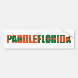 Paddle Florida Kayaking Autoaufkleber