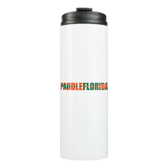 Paddle Florida Kayaking Thermosbecher (Vorderseite)
