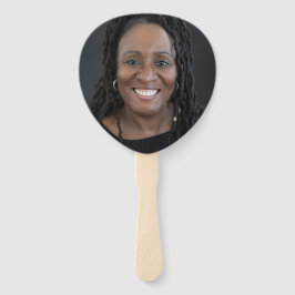 Paddle Funeral Hand Fan – Rounded Corners Fächer