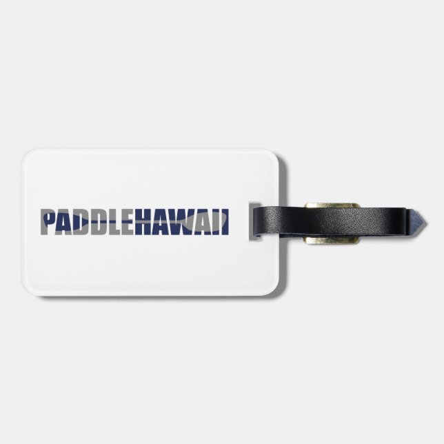 Paddle Hawaii Kayaking Gepäckanhänger (Rückseite horizontal)