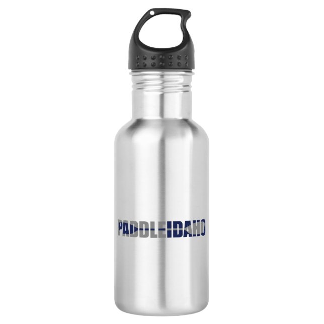 Paddle Idaho Kayaking Edelstahlflasche (Vorderseite)
