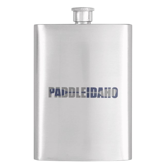 Paddle Idaho Kayaking Flachmann (Vorderseite)