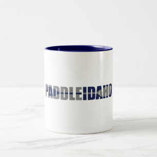 Paddle Idaho Kayaking Zweifarbige Tasse
