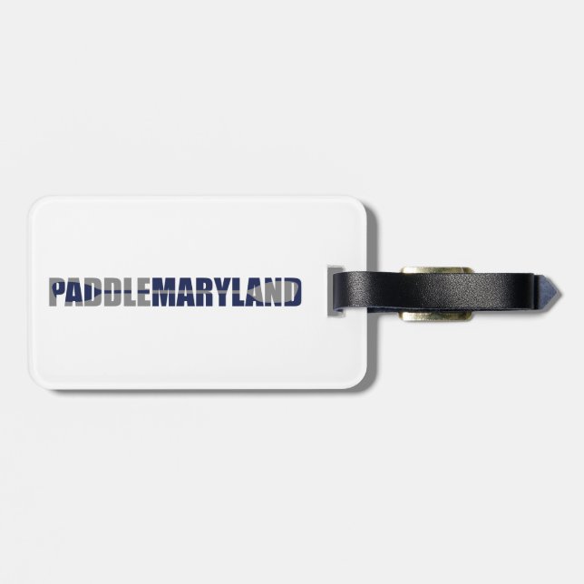 Paddle Maryland Kayaking Gepäckanhänger (Rückseite horizontal)