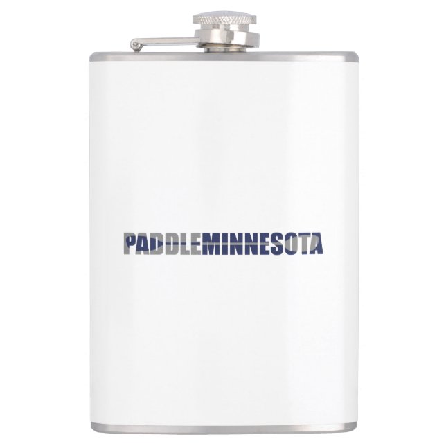 Paddle Minnesota Kayaking Flachmann (Vorderseite)