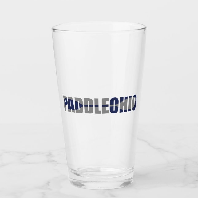 Paddle Ohio Kayaking Glas (Vorderseite)