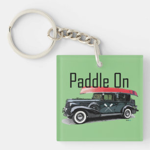 Paddle On Classic Car Design - Carré (double-side